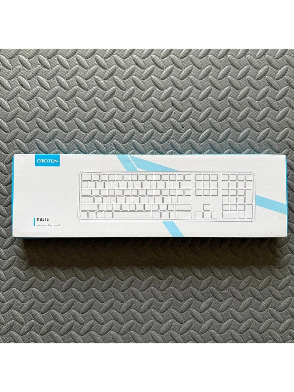 Omoton KB515 Full Size Wireless Keyboard White
